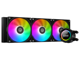 Система рідинного охолодження ID-Cooling Space LCD SL360 XE, Intel: 2066/2011/1700/1200/1151/1150/1155