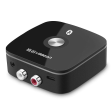 Bluetooth-адаптер Ugreen Bluetooth 5.1 Приймач aptX HD Hi-Res 3.5мм minijack AUX + 2RCA - micro USB Аудіо AAC, SBC Сте