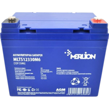 Акумулятор Merlion EURO AGM 12 V 33 Ah (MLTS12330M6/ GP12330M6)