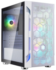 Корпус  SILVER STONE Fara H1M Pro White with window (SST-FAH1MW-PRO)