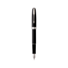 Ручка пір'яна  Parker SONNET 17 Matte Black Lacquer CT  FP F (84 911)