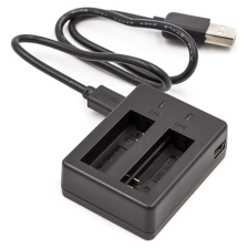 Зарядний пристрій  PowerPlant для двох акумуляторів SJCAM SJ7B (CH980147)