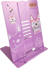 Підставка для книг  ZiBi металева рожева (ZB.3503-10)