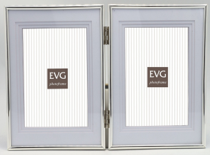 Фоторамка EVG ONIX 2-10X15 S15 Double Silver