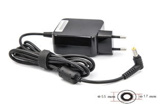 Блок живлення PowerPlant ACER 220V, 19V 40W 2.15A (5.5*1.7) wall mount