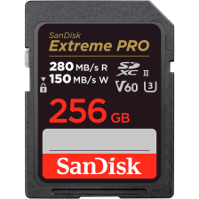 Карта пам'яті  SANDISK SDXC Extreme Pro 256GB UHS-II U3 V60 Class 10 (SDSDXEP-256G-GN4IN)
