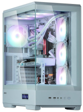 Корпус  Zalman P50 DS White with window (P50DSWHITE)