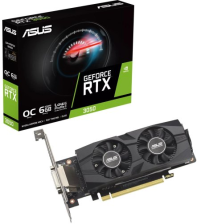 Відеокарта  ASUS GeForce RTX 3050 LP BRK OC Edition 6GB GDDR6 (RTX3050-O6G-LP-BRK)