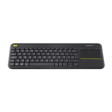 Клавіатура бездротова Logitech K400 Plus Black (920-007145)