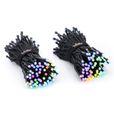 Гірлянда Twinkly Smart LED Strings RGBW 250, BT + WiFi, Gen II, IP44, кабель (TWS250SPP-BEU)