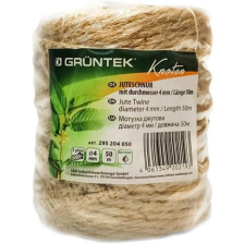Шпагат джутовий  Gruntek 4 мм х 50 м (295204050)
