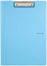 Клипборд-папка Axent Pastelini з металевим кліпом А4 вініл Блакитна (2514-22-A)