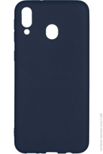 Чохол-накладка для телефону 2Е Basic для Samsung Galaxy M20, Soft touch, Navy 2E-G-M20-AOST-NV
