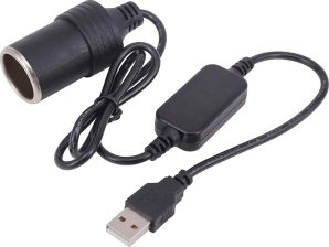 Адаптер-перетворювач  XoKo CC-512 з 5 В USB на 12 В прикурювач