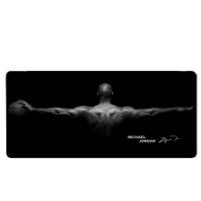 Килимок  300*800 тканинний MJ з боковою прошивкою, товщина 3 мм, колір Black, Пакет