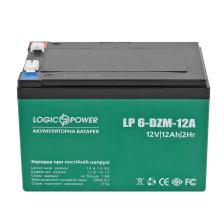 Акумулятор до ДБЖ LogicPower LP 12V 12AH (6-DZM-12) AGM
