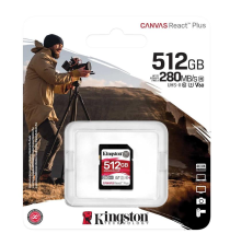 Карта пам'яті  Kingston SD  512GB C10 UHS-II U3 R280/W150MB/s SDR2V6/512GB
