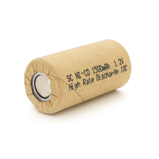  Акумуляторна батарея для шуруповерта Ni-Cd SC1500mAh 1.2V, 10C, 23x43 mm