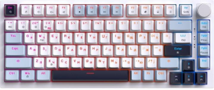 Клавіатура  GamePro Genesis Warden MK160BL Outemu Red Switches White