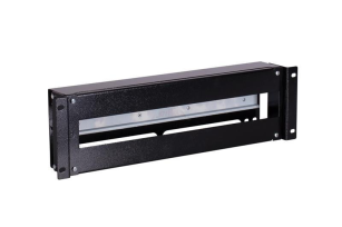 Панель  ZPAS 19", модульна, з DIN-рейкою, чорна W-PS3U-00-00-161