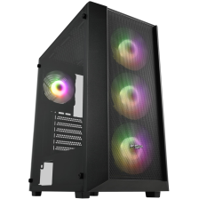 Корпус   FSP CMT218AB без БЖ ATX Black