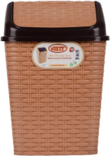 Відро для сміття  Violet House Роттанг 0752 10 л Crem ( 0752 Роттанг CREM с/к 10 л)