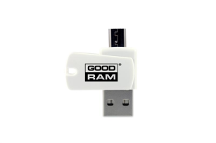 Кард-рідер  USB2.0 Goodram AO20 White (AO20-MW01R11)