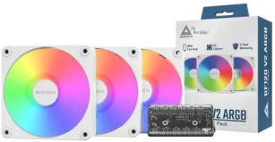 Кулер  Montech GF120 V2 ARGB White 3pcs (GF120 V2 ARGB PWM 3I1(W))