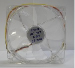 Кулер для корпуса 12025 LED RGB Fan DC sleeve fan 3pin+4pin 120*120*25мм