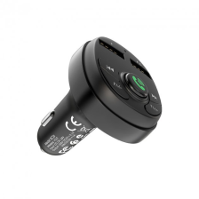 FM-трансмітер  Borofone BC26 Music joy Car wireless FM transmitter Black (BC26B)