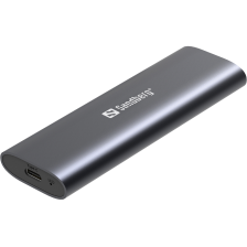 Зовнішня кишеня Sandberg 136-39 для SSD M.2, (NVMe) M-Key USB Type-C 3.2 сіра 