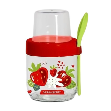 Банка   HEREVIN Fruit-Yoghurt з ложкою і контейнером 0.425 л (131615-000)