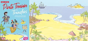 Перевідні наклейки Scribble Down Піратські скарби SD/04 SD/04