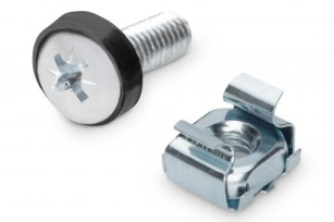 Кріпильний набір  DIGITUS M6 Screws&amp;Nuts, 50 pcs., silver DN-19SET-S