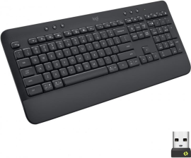 Клавіатура бездротова Logitech Signature K650 US Graphite USB (920-010945)
