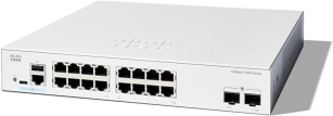 Комутатор  Cisco Catalyst 1200 16xGE, PoE, 2x1G SFP C1200-16P-2G