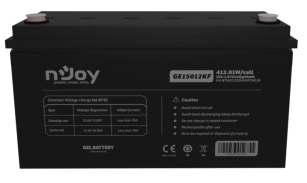 Акумулятор Njoy GE15012KF 12V 150AH (BTVGCLTODHLKFCN01B) GEL