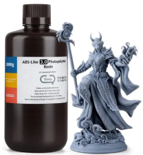 Фотополімерна смола  ELEGOO Resin, ABS-like 3.0 1кг, grey (50.103.0143)
