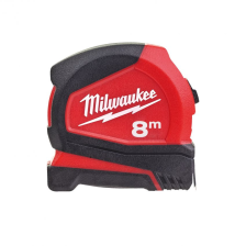Рулетка  Milwaukee Pro Compact , 8мх25мм, з фіксатором змотування, АБС-пластик 4932459594