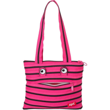 Сумка  ZIPIT Monsters Tote Bag Pink Begonia/Black Teeth (ZBZM-2)