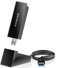 Wi-Fi адаптер  NETGEAR Nighthawk AXE3000 WiFi 6E USB 3.0 (A8000-100PES)