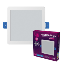 Світильник ELM Tetra V 9W 4000К IP20 (26-0088)