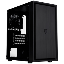 Корпус  1stPlayer B5-M-BK-3F Black 