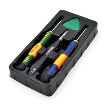 Набір інструментів  BAKKU BK-7290-E (2 викрутки, пінцет, медіатор), Blister-box