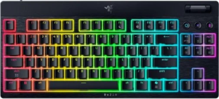 Клавіатура  Razer BlackWidow V4 Low-Profile TKL HyperSpeed Green Switch WL/BT/USB (RZ03-05450500-R3M1)