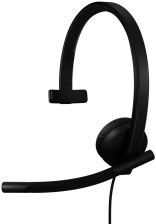Навушники  Logitech H570e Corded Mono USB Teams version Black (981-001426)