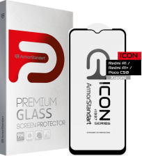Скло захисне  Armorstandart Icon Xiaomi Redmi A1 / A1+ / Poco C50 Black (ARM62812)