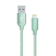 Кабель Lightning ColorWay USB-Lihgtning, 1м Mint (CW-CBUL004-MT)