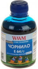 Чорнило WWM EPSON L110/L210/L355 Cyan (E64/C)