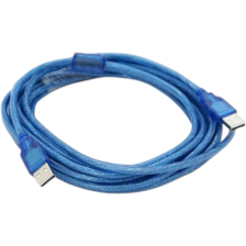 Кабель USB 2.0 AM/AM 5.0m blue Ritar (YT-AM/AM-5.0TBL)